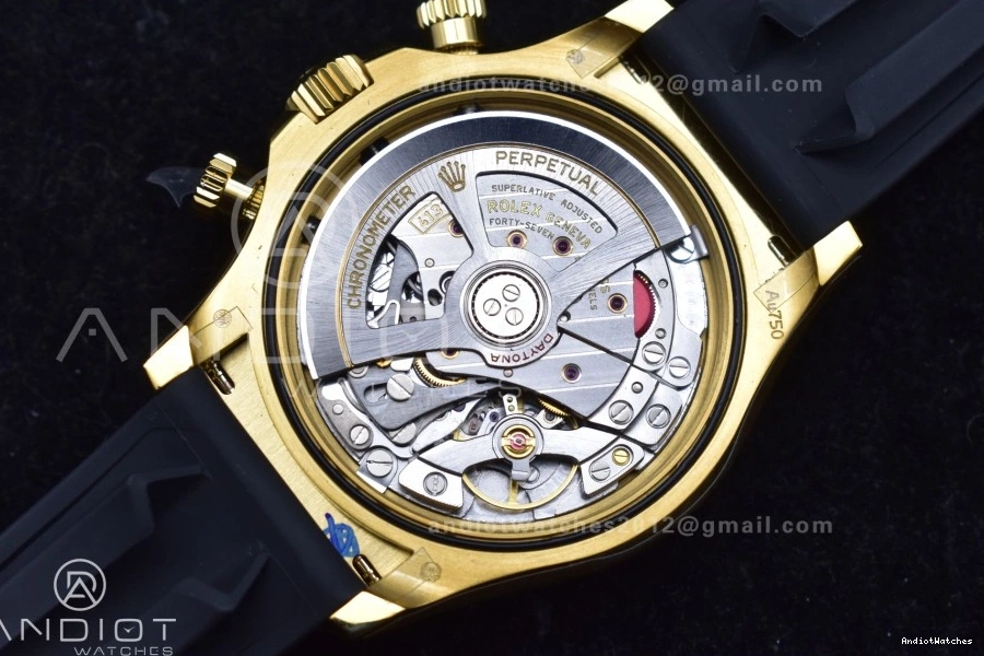 (Weighted) YG Sophisticated 126518 1:1 V6 QF Daytona on Strap Black Oysterflex Dial Best SH4131 Edition 807 1030